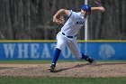Baseball vs Emerson  Wheaton College Baseball vs Emerson College. - Photo By: KEITH NORDSTROM : Wheaton, Baseball